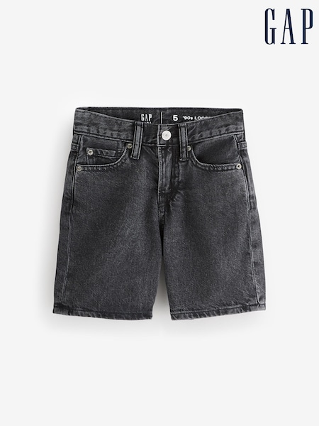 Gap Black 90s Loose Denim Short (5-13yrs) (W22688) | €29