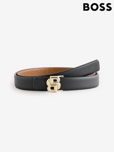 BOSS Black Reversible Double B Leather Belt (W22733) | €105