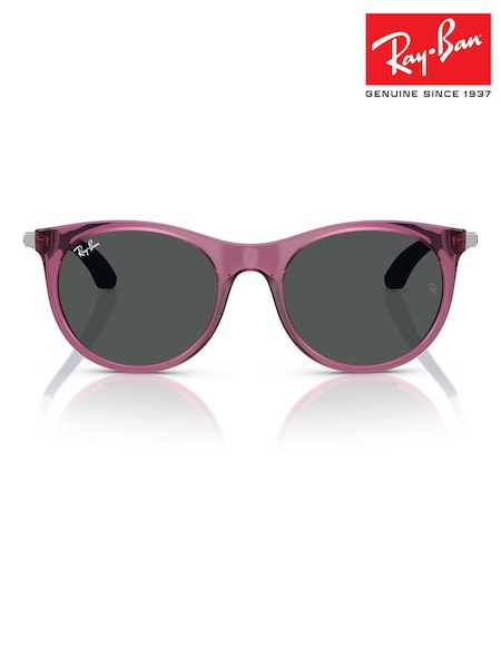 Ray Ban Junior Purple Phantos Sunglasses (W22843) | AZN 253