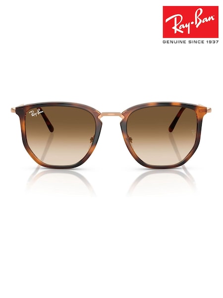 Ray Ban Orange Irregular Sunglasses (W22845) | AZN 461
