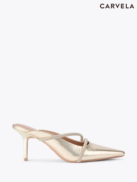 Kultainen/kullanvärinen - Carvela  Paparazzi Mule Avokas (W23023) | €203