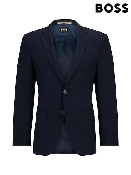 Albastru nuanță cer - BOSS Slim Fit Suit Jacket (W23084) | 2,301 LEI