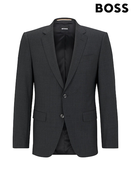 Gri - BOSS Slim Fit Suit Jacket (W23117) | 2,301 LEI