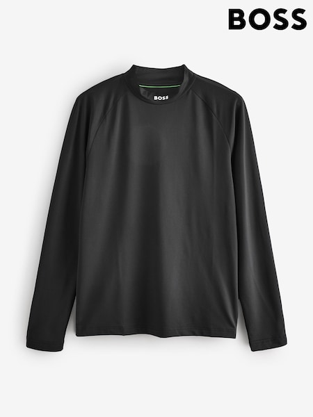 BOSS Black Long Sleeve Active T-Shirt (W23134) | €117