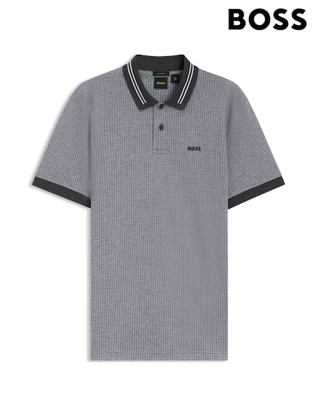 BOSS Grey Contrast Collar Polo Shirt (W23150) | 5,948 UAH