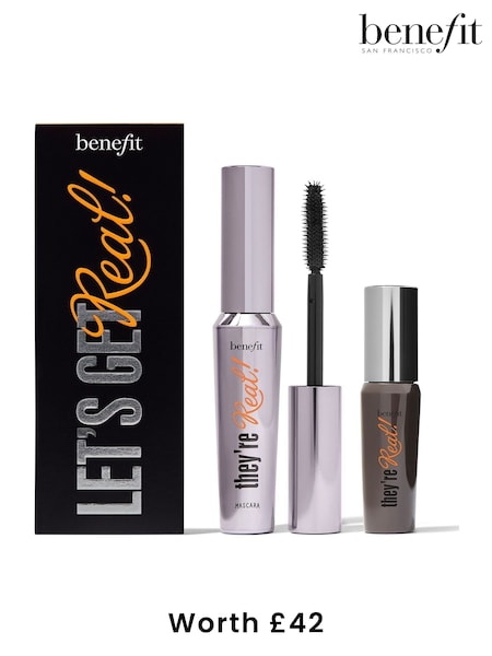 Benefit Lets Get Real They are Real! Full Size and Mini Mascara Duo (Worth £42) (W23355) | €36