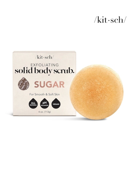 Kitsch Sugar Exfoliating Solid Body Scrub Bar (W23369) | €13.50