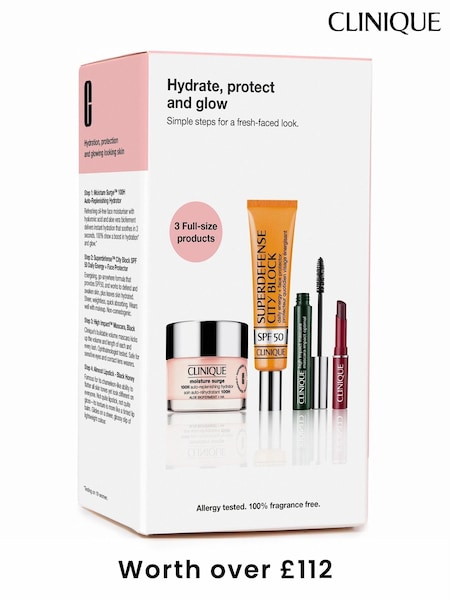 Clinique Hydrate, Protect and Glow Beauty Set (Worth over £112) (W23445) | €64