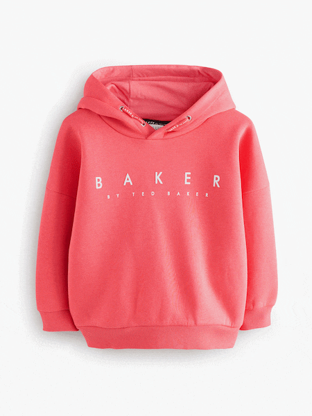 Baker by Ted Baker Oversized Back Print Hoodie (W23448) | €35 - €42