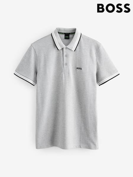 BOSS Regular Fit Paddy Tipped Collar Polo Shirt (W23572) | 5 347 грн