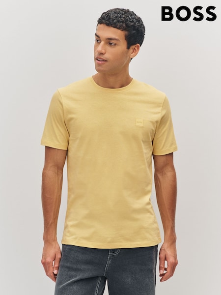 BOSS Yellow Tales Relaxed Fit Logo T-Shirt (W23574) | €59