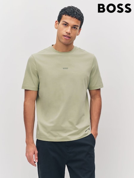BOSS Green Relaxed Fit TChup Logo T-Shirt (W23577) | AED262