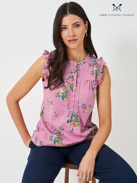 Crew Clothing Lydia Printed Top (W23595) | € 46