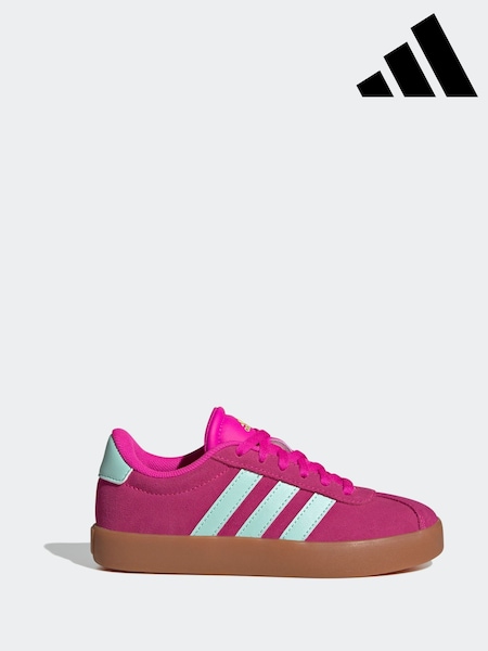 adidas Pink Court Trainers (W23631) | AED204