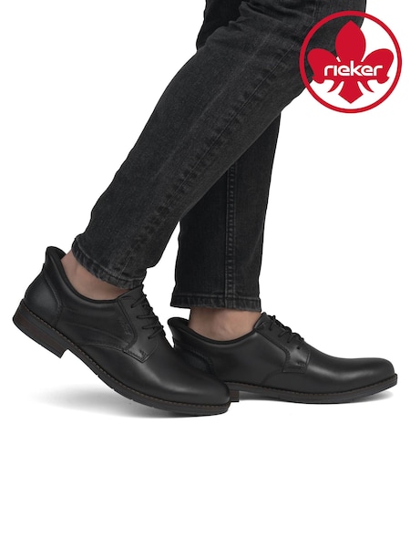 Rieker Mens Elasticated Black Shoes (W23653) | R$ 860