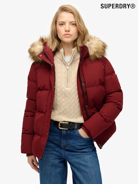 Superdry Red Everest Five Baffle Puffer Jacket (W23743) | €195