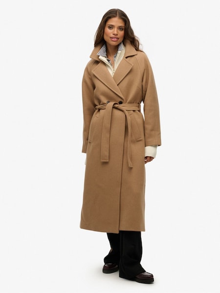 Superdry Relaxed Long Wool Coat (W23760) | R$ 1.430
