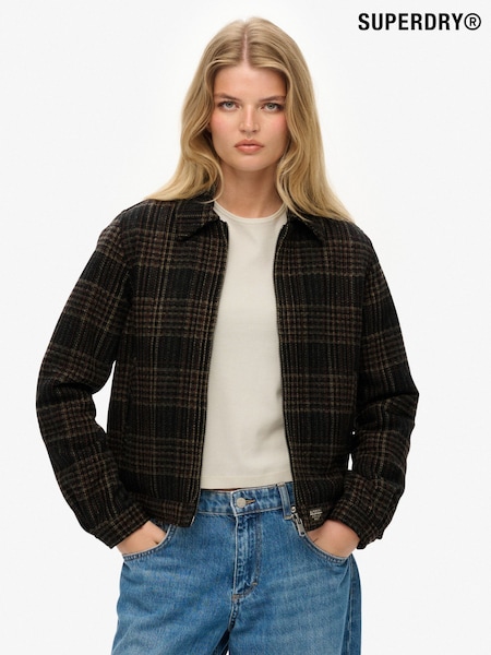 Superdry Checked Ranch Quilted Jacket (W23781) | € 130