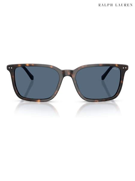 Ralph Lauren Polo Pillow Brown Sunglasses (W23832) | AZN 363