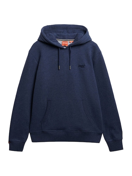 Superdry Chambray Blue Essential Logo Hoodie (W23857) | €63