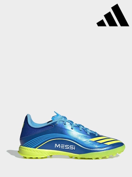 adidas Blue/Yellow Adult F50 Messi League Turf Boots (W23915) | R$ 840