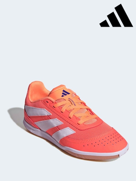adidas Coral/White Kids Predator Club Indoor Sala Boots (W23924) | €44