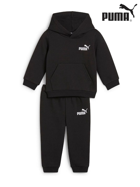 Puma Black Baby Toddler Minicats Loungewear Set (W24102) | €43