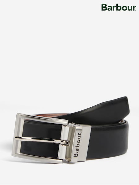 Barbour® Black Fife Reve Belt (W24234) | €55