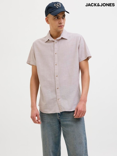 JACK & JONES Nude Short Sleeve Summer Shirt (W24323) | €40