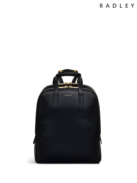 Radley Medium Dukes Place Zip Around Black Backpack (W24342) | 1,929 LEI