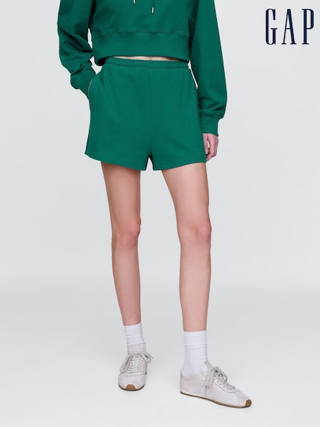 Gap Green Heavyweight French Terry Classic Jogger Shorts (W24416) | €34