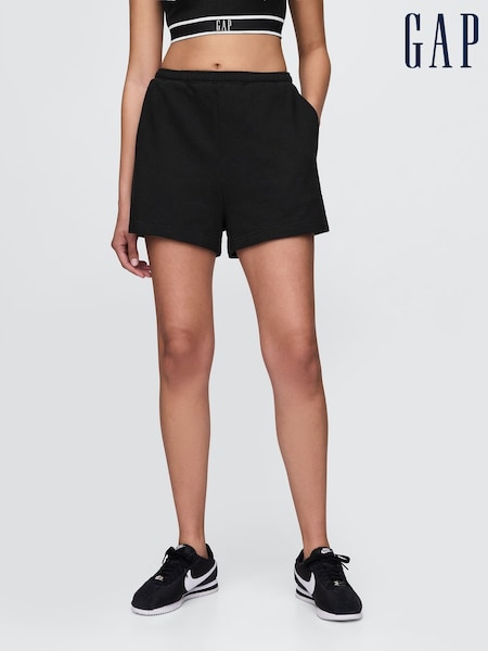 Gap Black Heavyweight French Terry Classic Sweat Shorts (W24463) | €34