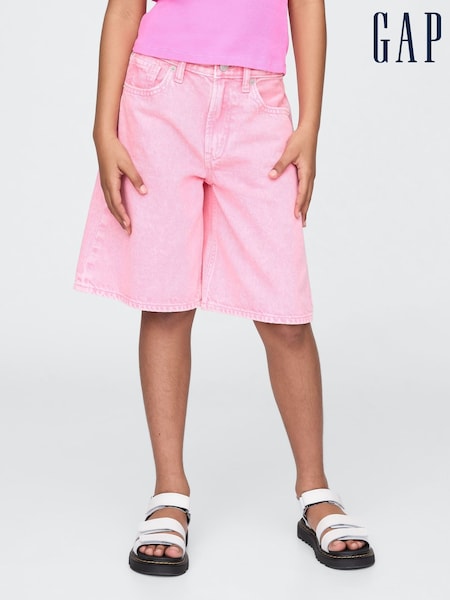 Gap Mid Waisted Longline Denim Shorts (5-13yrs) (W24604) | 223 LEI