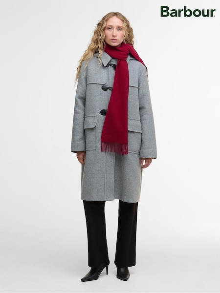 Barbour® Red Lambswool Woven Scarf (W24619) | €37
