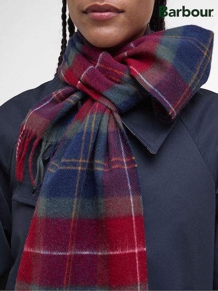 Barbour® Red Tartan Scarf (W24622) | €51