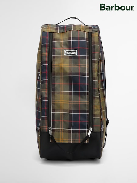 Barbour® Green Tartan Tall Wellington Boot Bag (W24660) | €63