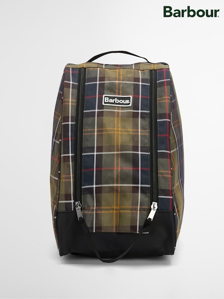 Barbour® Green Tartan Boot Bag (W24664) | €51