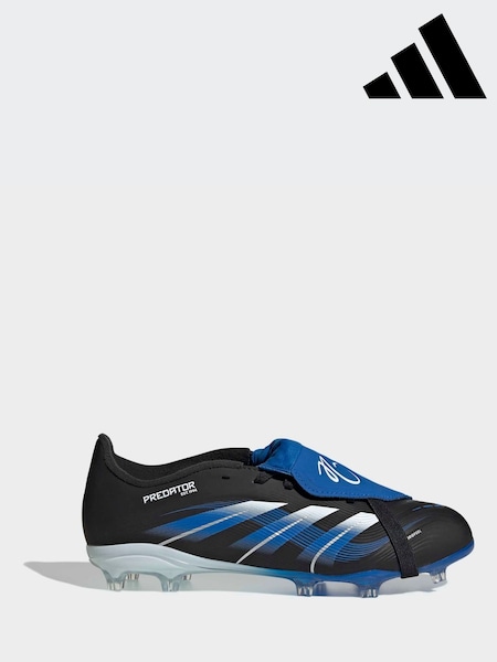 adidas Blue/Black Kids Predator League JB Fold-Over Tongue Firm/Multi-Ground Boots (W24808) | €86