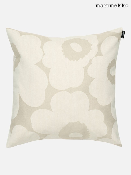 Marimekko Cream Unikko Jaqcuard Cushion  Cover (W24872) | €86