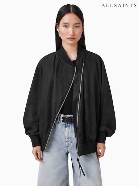 AllSaints Black Avril Bomber Jacket (W24958) | 15,561 UAH