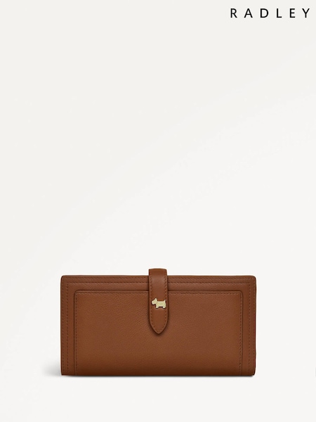 Radley Large Willis Street Bifold Matinee Brown Purse (W24981) | €113