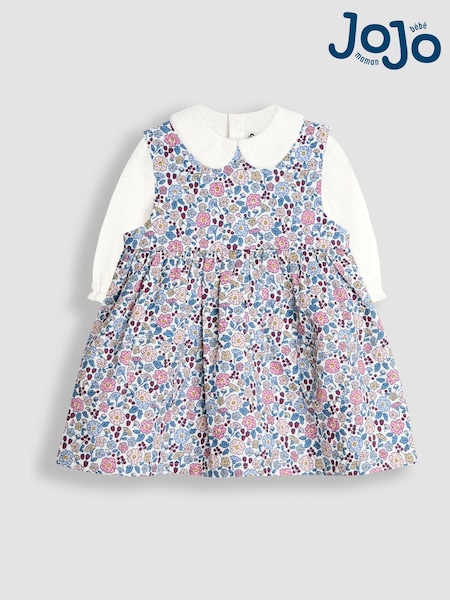 JoJo Maman Bébé Pink Cord Dress & Body Set (W25117) | AED186 - AED198