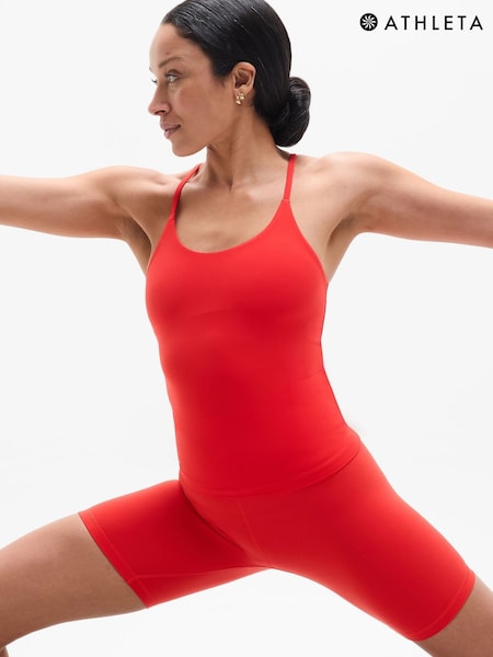 Athleta Red Elation Ultra High Rise 7" Shorts (W25300) | €64