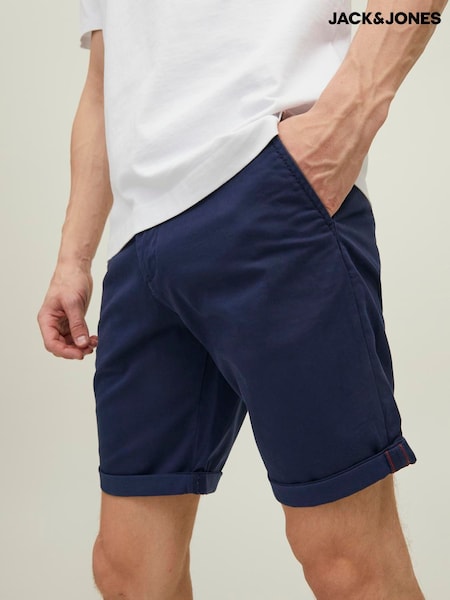 Синий - JACK & JONES Chino Shorts (W25329) | €33