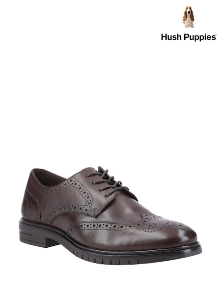 Hush Puppies Santiago Lace Brown Shoes (W25414) | € 118