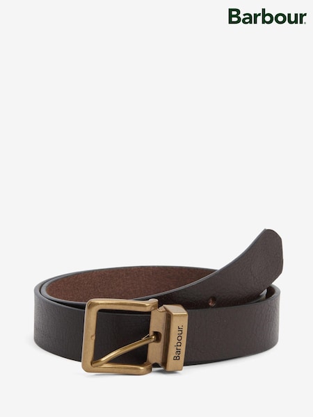 Barbour® Brown Blakely Leather Belt (W25623) | €55