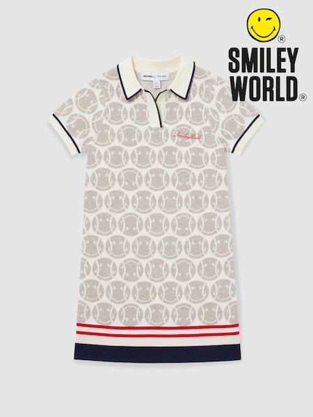 Reiss Off White 13-14 yrs SmileyWorld | Reiss Knitted Polo Dress (W25666) | €114