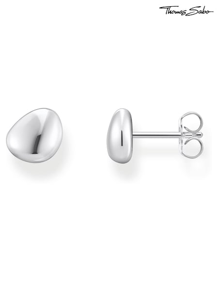 Thomas Sabo Silver Tone Ear Stud Flat Earrings (W25680) | €83