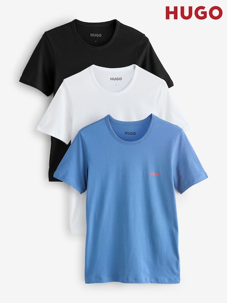 HUGO Natural T-Shirts 3 Pack (W25952) | €64