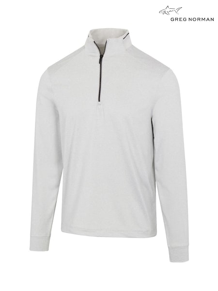 Greg Norman Mens Leaderboard Ultra-Stretch Quarter Zip Golf Mid Layer Sweatshirt (W26001) | €51